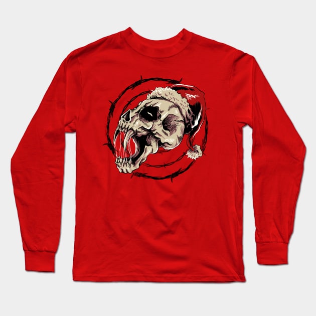 bloody screaming Long Sleeve T-Shirt by spoilerinc